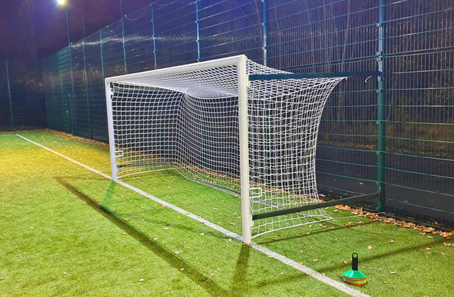 Сітка футбольна S4S на спорт майданчику Харківського Педагогічного Університету