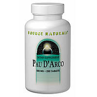 По д'арко, Pau D'Arco, Source Naturals, 500 мг, 250 таблеток