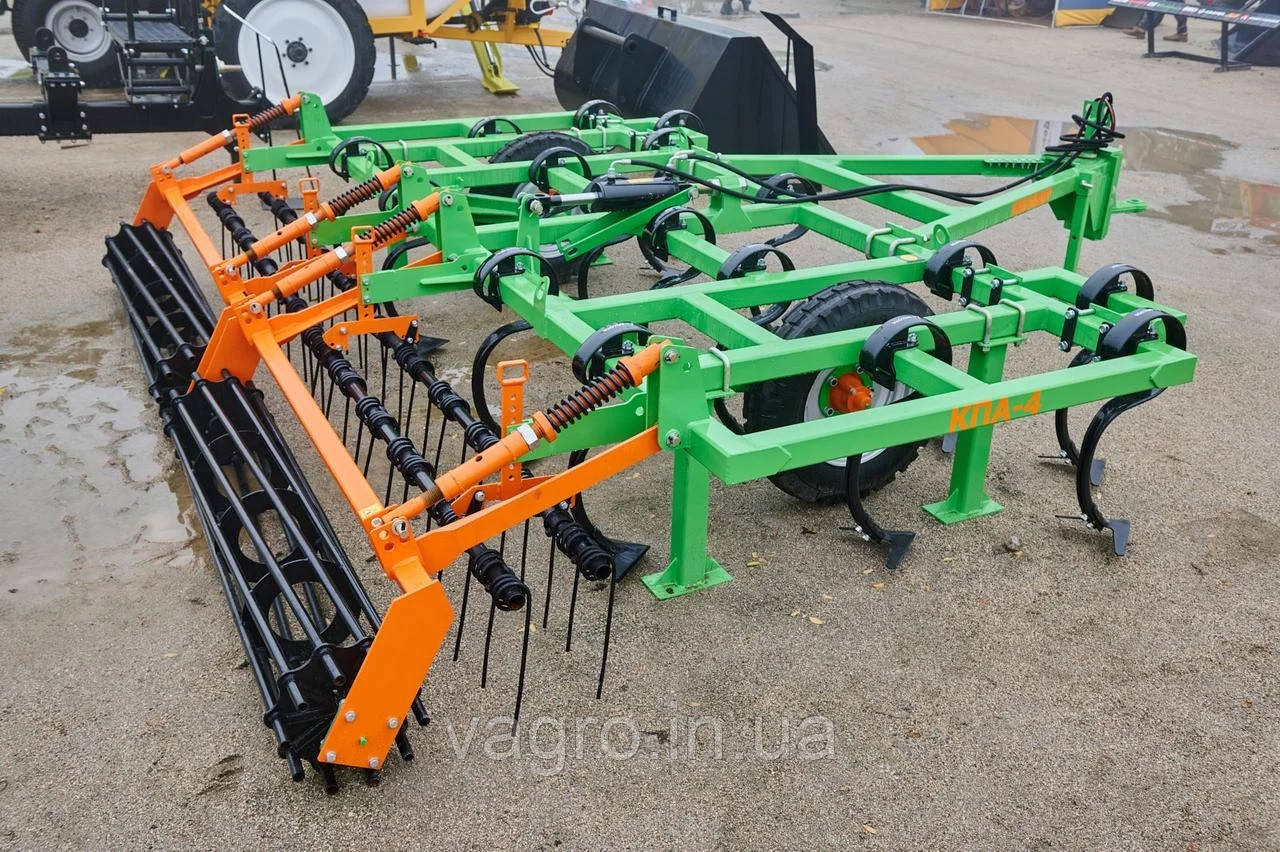 Культиватор Причіпний КПА 4 (4-х Рядний) з Гребінкою і Катком Арк-Груп, фото 1