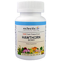 Боярышник (Hawthorn), Eclectic Institute, 500 мг, 90 капсул