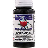 Kroeger Herb Co, Совершенные концентраты, китайский лимонник, 90 вегетарианских капсул