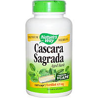 Каскара саграда, Cascara-Sagrada, Nature's Way,180 капсул