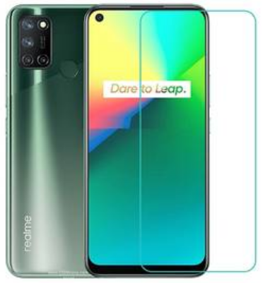Гідрогелева захисна плівка на Realme 7i на весь екран прозора, фото 2