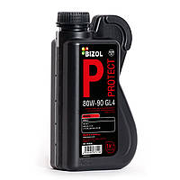 BIZOL Protect Gear Oil GL-4 80W-90 1л (B87310/B87320) Мінеральне трансмісійне масло МКПП GL-4