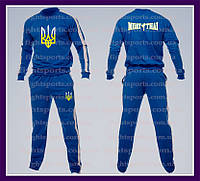 Мужской Спортивный костюм Украина Тайский Бокс MUAY THAI UKRAINE (Вышитые ЛОГО)