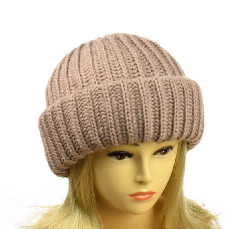 Шапка з подвійним закотом "Барбара"