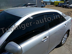 Вітровики, дефлектори вікон Toyota Camry 40 2006-2011 (Autoclover)