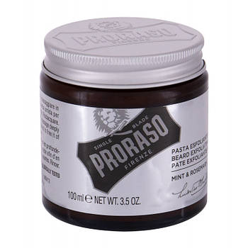 Паста-скраб Proraso Beard Exfoliating Paste Mint & Rosemary 100мл