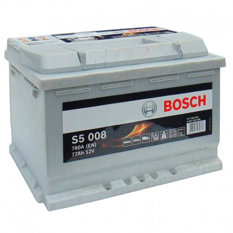 Акумулятор автомобільний BOSCH S5 77 Ah (R+) (780А), фото 1