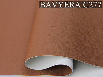 Автомобільний шкірзам BAVYERA С277 рудий (taba) на тканинній основі (ширина 1,40 м) Туреччина