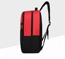 Стильні місткі тканинні рюкзаки унісекс для старшокласників, фото 5