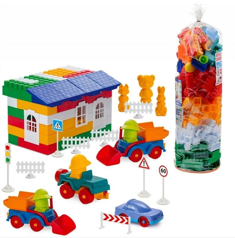 Конструктор Colorplast "Лідер" №7, 300 деталей 1913