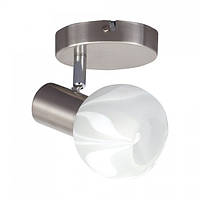 Світильник-спот поворотний на 1 лампу (цоколь E14, IP20, метал, хром) BODRUM-1