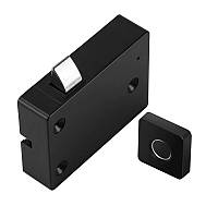 Замок з відбитком пальця врізний для шаф KERUI Security WLS0201, 20 користувачів, LiIon акумулятор