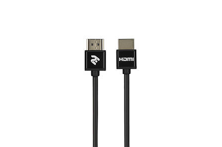 HDMI 2.0 - HDMI 2.0 кабель 2 метра для Монітора Ноутбука Телевізора Xbox PS5 2Е Чорний (2EW-1119-2m), фото 1