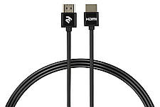 HDMI 2.0 - HDMI 2.0 кабель 2 метра для Монітора Ноутбука Телевізора Xbox PS5 2Е Чорний (2EW-1119-2m), фото 5
