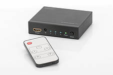 Відеокомутатор Digitus HDMI 4K Чорний (DS-48304), фото 3
