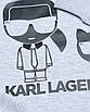 Світшот чоловічий меланж KARL LAGERFELD №3 GRI L(Р) 21-202-002, фото 3
