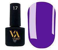 Гель-лак Valeri Color № 017 (фиолетовый, эмаль), 6 мл