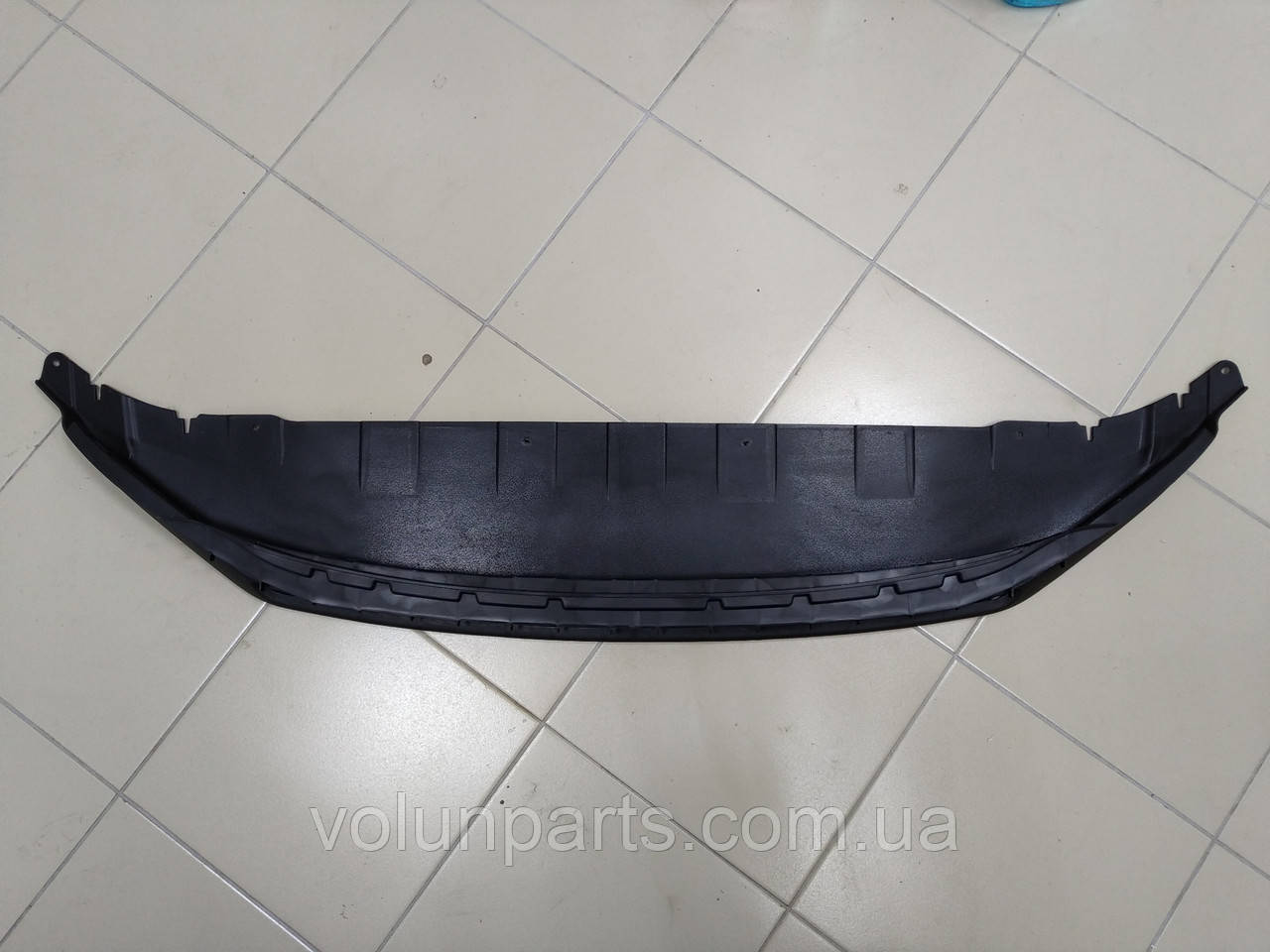 Спойлер бампера Skoda Fabia 10-14 / Skoda Roomster 5j / Roomster Praktik 5j 2010-> (POLCAR 691625)