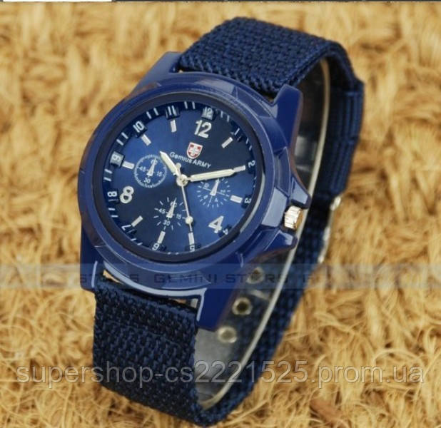 Мужские часы Gemius Army, цвет синий - фото 1 - id-p183425544