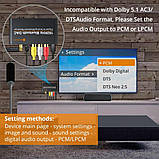 Цифро аналоговий аудіоконвертер 192 кГц Bluetooth APT-X AAC SBC DAC конвертер Neoteck NTK108C, фото 7