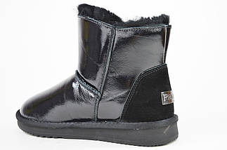 Уги Prima D'arte 8095 39 Чорний лак 38, Жіночий, Уггі, фото 3