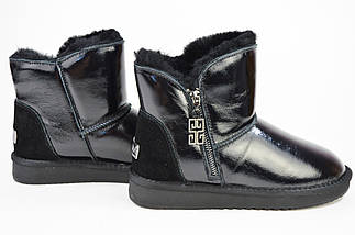 Уги Prima D'arte 8095 39 Чорний лак 38, Жіночий, Уггі, фото 4