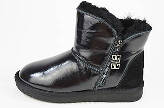 Уги Prima D'arte 8095 39 Чорний лак 38, Жіночий, Уггі, фото 5