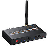 Цифро аналоговий аудіоконвертер 192 кГц Bluetooth APT-X AAC SBC DAC конвертер Neoteck NTK108C, фото 8