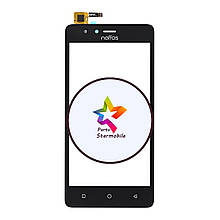 Сенсор (Тачскрін) для мобільного телефону TP-Link Neffos C5A TP703A, чорний