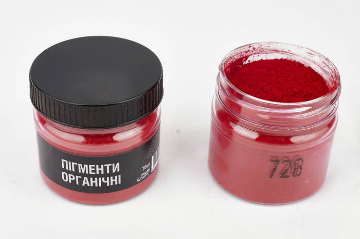 Купить Пигмент органический рубин 728, 70 мл, цена 98 ₴ — Prom.ua (ID ...