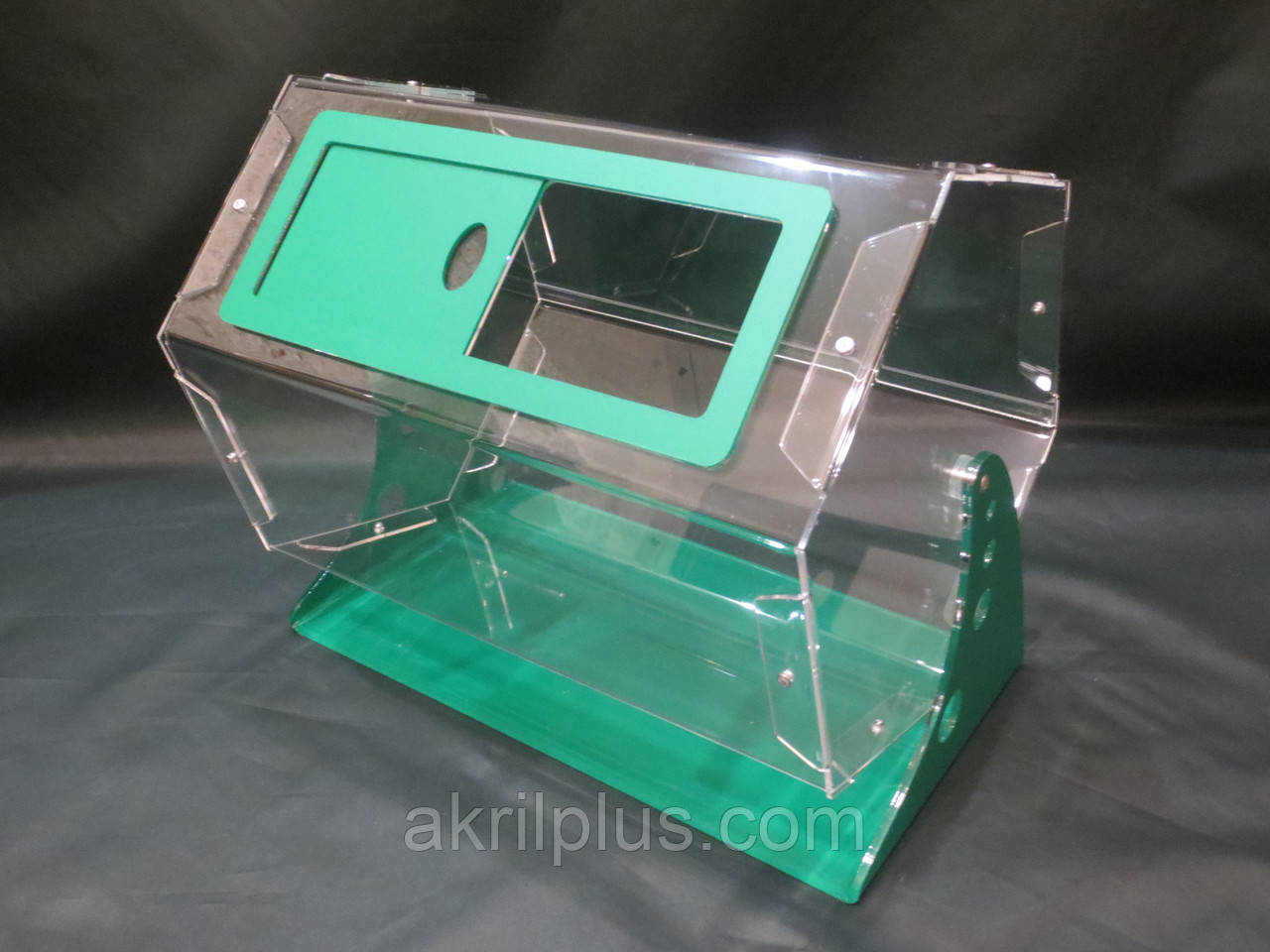 Лототрон для проведення розігрішів на 15 л зелений, фото 1