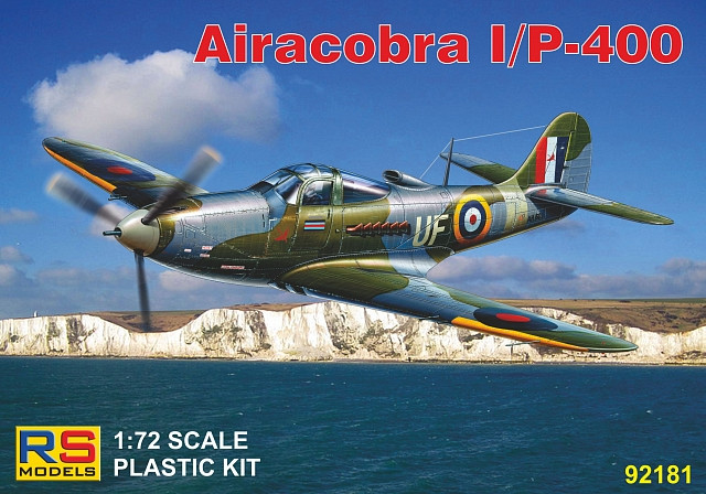 Пластикова модель 1/72 RS models 92181 Американський винищувач Airacobra I/P-400
