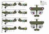 Пластикова модель 1/72 RS models 92185 Чехословацький винищувач Avia B.534 I. version, фото 3