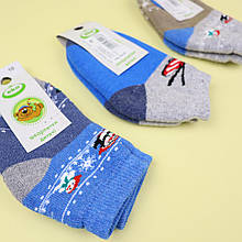 4134-10м Шкарпетки для хлопчика махрові з малюнком тм Еко розмір 10