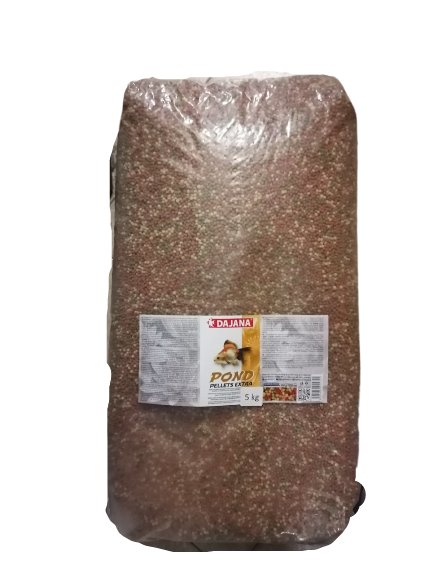 Корм Dajana Pond Pellets Extra 5 кг для ставкових риб , гранули