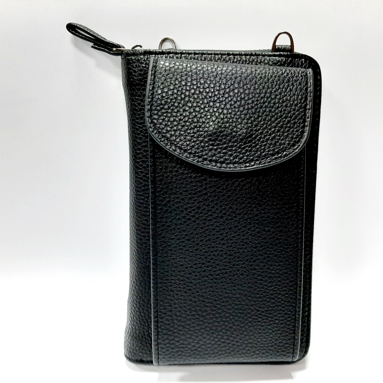 Клатч гаманець чорного кольору, фото 1