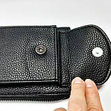 Клатч гаманець чорного кольору, фото 3