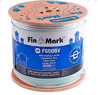 F 690 BV FinMark F690 305м Антенний кабель коаксіальний для супутника та кабельного тв