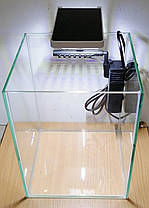 Акваріумний набір - акваріум куб CUBE 10 L, 20*20*25 см, 4 мм, фото 4