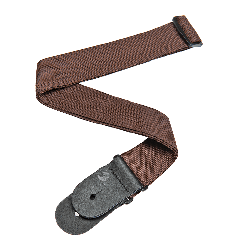 Гітарний ремінь D'ADDARIO PWS109 POLYPRO GUITAR STRAP (BROWN)