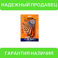 Набір шестигранників 8 предметів, шестигранники 1,5 мм — 6 мм