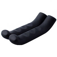 Силіконова накладка/чохол на ручці гальма велосипеда Soft travel (чорний) 1 пара