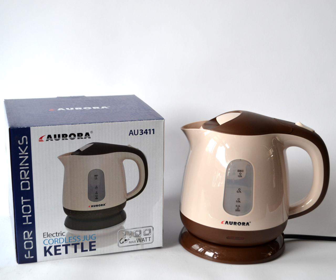 Чайник електричний Aurora AU 3411 (1 л)
