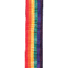 Гітарний ремінь D'ADDARIO PWS111 POLYPRO GUITAR STRAP (RAINBOW), фото 3