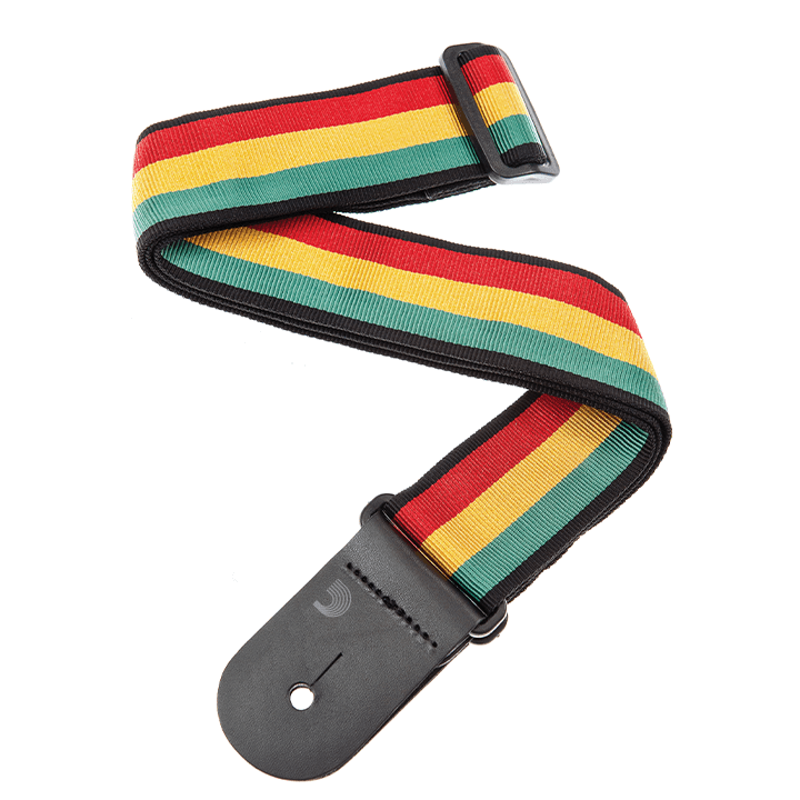 Гітарний ремінь D'ADDARIO 50A06 NYLON WOVEN GUITAR STRAP (JAMAICA)