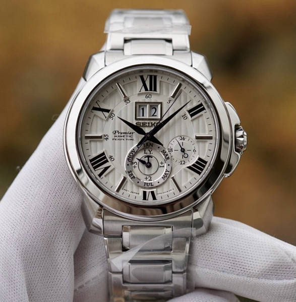 Seiko Premier Kinetic Perpetual SNP091P1