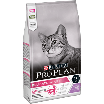 Pro Plan (Про План) Delicate Turkey сухий корм для дорослих кішок з індичкою, 10 кг