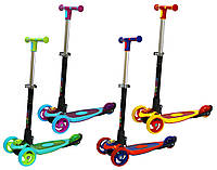 Самокат дитячий Amigo Komoda колеса 3*125mm червоний